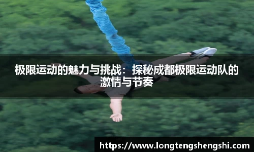 极限运动的魅力与挑战：探秘成都极限运动队的激情与节奏